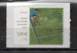 FRANCE / AUTOADHESIF/ N° 128 COUPE DU MONDE DE RUGBY 2007 NEUF * * - Unused Stamps