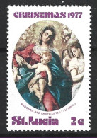 SAINTE-LUCIE. N°427 De 1977. Tableau Du Greco. - Madonne