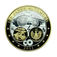 Germany 10 Euro Coin 2011 Silver 125 Years Of Automobile 36mm 03889 - Herdenkingsmunt