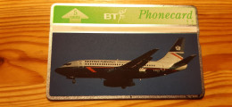 Phonecard United Kingdom, BT 406B - British Airways, Airplane - BT Werbezwecke