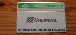 Phonecard United Kingdom, BT 404F - Chemical Bank Corporate 8.000 Ex. - BT Edición Publicitaria