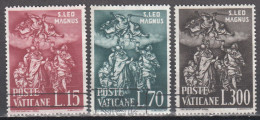 VATICAN   SCOTT NO 301-3    USED   YEAR  1961 - Usados