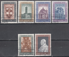 VATICAN   SCOTT NO 317-21    USED   YEAR  1961 - Gebraucht