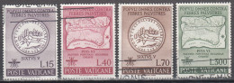 VATICAN   SCOTT NO 326-29   USED   YEAR  1962 - Gebruikt