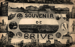 N°109161 -cpa Souvenir De Brive - Souvenir De...