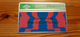 Phonecard United Kingdom, BT 229A - Listen Carefully 6.000 Ex. - BT Advertising Issues