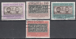 VATICAN   SCOTT NO 341-44  USED   YEAR  1962 - Used Stamps