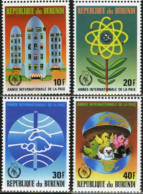 73421 MNH BURUNDI 1987 AÑO INTERNACIONAL DE LA PAZ - Nuevos