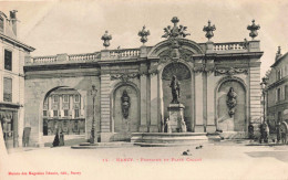 FRANCE - Nancy - Fontaine Et Place Callot -  Carte Postale Ancienne - Nancy