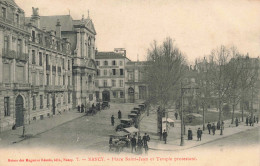 FRANCE - Nancy - Place Saint Jean Et Temple Protestant - Animé -  Carte Postale Ancienne - Nancy