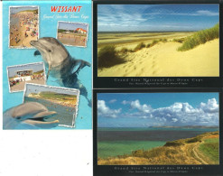 Wissant- Lot De 3 Cartes-baie De Wissant-dunes-village-cpm - Wissant