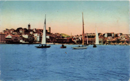 FRANCE - Cannes - Le Port Pendant Les Régates - Colorisé -  Carte Postale Ancienne - Cannes