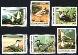 2000 Cambodia  2078-2083 Birds 9,00 € - Albatros