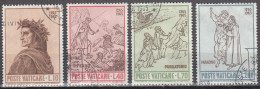 VATICAN   SCOTT NO 410-13   USED   YEAR  1965 - Usati