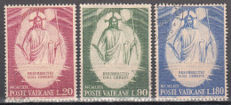 VATICAN   SCOTT NO 467-69   USED   YEAR  1969 - Usati