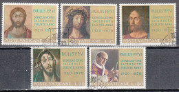 VATICAN   SCOTT NO 487-91  USED   YEAR  1970 - Gebruikt