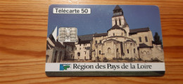Phonecard France - Region Des Pays De La Loire - 1996