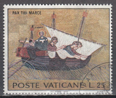 VATICAN   SCOTT NO 518   USED   YEAR  1972 - Usados