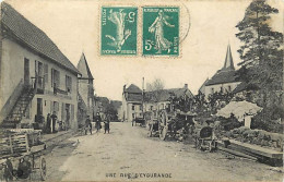 Dpts Div. -ref-BK526- Corrèze - Eygurande - Rue Rue - Café - Cafés - - Eygurande