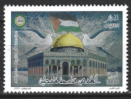 ALGERIE. N°1849 De 2019. Dôme Du Rocher/Palestine. - Islam