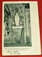 QUAREGNON  -  Statue N. D. De Lourdes  Dans L'Eglise  Provisoire De La Nouvelle Paroisse  -  1906    - - Quaregnon