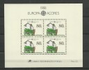 1988 MNH Azoren, Block 9, Postfris - Azores