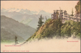 Panorama, Stanserhorn, Berneralpenkette, 1903 - Comptoir De Phototypie AK - Stans