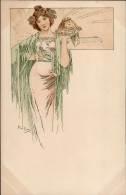 Mucha, Alfons Design For Menu I-II (Album Spuren) - Mucha, Alphonse