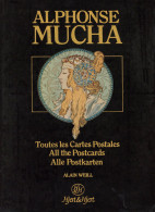 Mucha, Alphones Buch Alle Postkarten Von Alain Weill 1983, Verlag Hjert Uppsala 136 S. Sehr Gut Erhalten I- - Mucha, Alphonse