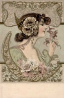 Jugendstil Frau I-II Art Nouveau - Non Classificati