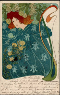 Jugendstil Frau I-II Art Nouveau - Non Classificati