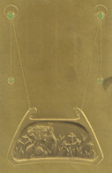 Jugendstil Prägekarte I-II Art Nouveau - Sin Clasificación