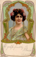 Jugendstil Serie Moderno Frau I-II Art Nouveau - Ohne Zuordnung