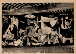 Kunst Picasso, Pablo Berühmtes Gemälde Guernica Im Spanischen Pavillon Der Weltausstellung Paris 1937 II (Abschürfungen, - Non Classificati