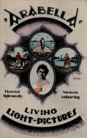 AK-Geschichte Living Light Pictures Arabella, Rückseite Original Text U. Unterschrift I-II (fleckig) - Unclassified