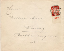 DANZIG 1938  LETTER SENT FROM DANZIG - Briefe U. Dokumente