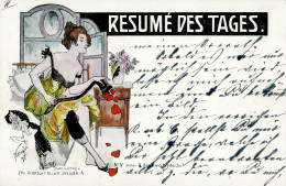 Bayros, Franz Von Resume Des Tages Jugendstil Erotik I-II Art Nouveau Erotisme - Unclassified