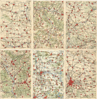 Lot Mit 14 Landkarten-AK Wona-Verlag Schwerpunkt Thüringen I-II - Ohne Zuordnung