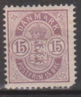 Danemark N° 39 Avec Charnière - Nuovi