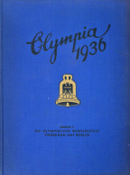 Sammelbild-Album Die Olympischen Spiele 1936 Band 1 Hrsg. Cigaretten Bilderdienst Hamburg Bahrenfeld Kompl. I-II (Ecken  - Unclassified