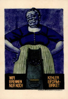 Werbung Brikettfabrik Kehl Vertrieb Durch Kohlenstromeyer I Publicite - Werbepostkarten