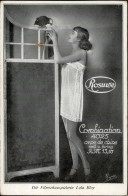 Werbung Rosuwe Wäsche Der Eleganten Frau Dresden Ferdinandstraße 2 Filmschauspielerin Lola Blay I-II Publicite - Reclame