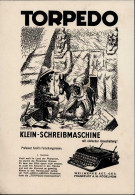 Werbung Torpedo Klein-Schreibmaschinen I-II Publicite - Werbepostkarten