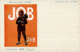 Werbung Cigarettes JOB Affiche 1895 Künstlerkarte Bouisset, F. I-II Publicite - Reclame