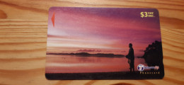 Phonecard Fiji, Telecom Fiji 33FIB - Sunset - Fiji