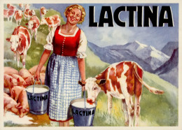 Werbung Lactina Milchersatz Zur Jungviehaufzucht I-II Publicite - Reclame