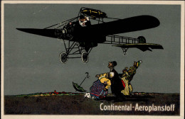 Werbung Hannover Continental Aeroplanstoff I-II Publicite - Reclame