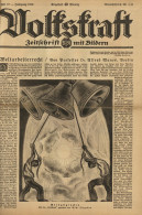 Zeitung Volkskraft Zeitschrift Mit Bildern 1919, Hefte 12, 14-18, Gebunden II (Seiten Mittig Bug Oder Leicht Eingerissen - Ohne Zuordnung