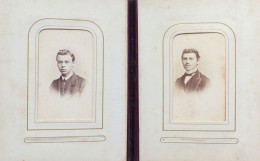 Altes CDV-Album Ca. 1900 Mit 47 CDVs Portrait-Fotos - Fotografía