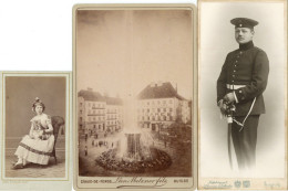 CDV Und Kabinettfotos Lot Mit 15 Stück I-II - Photographs